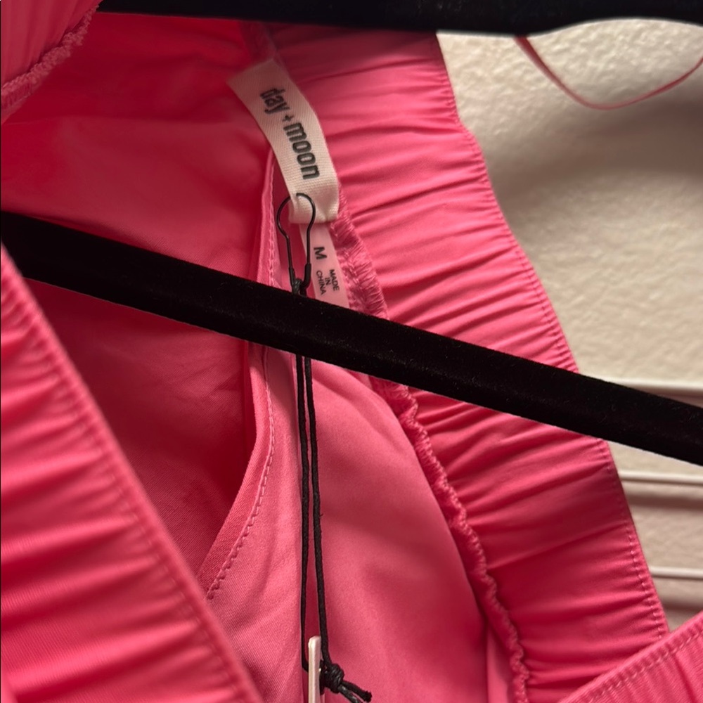 Pink Ruffled Women's Top - Picture 3 of 3